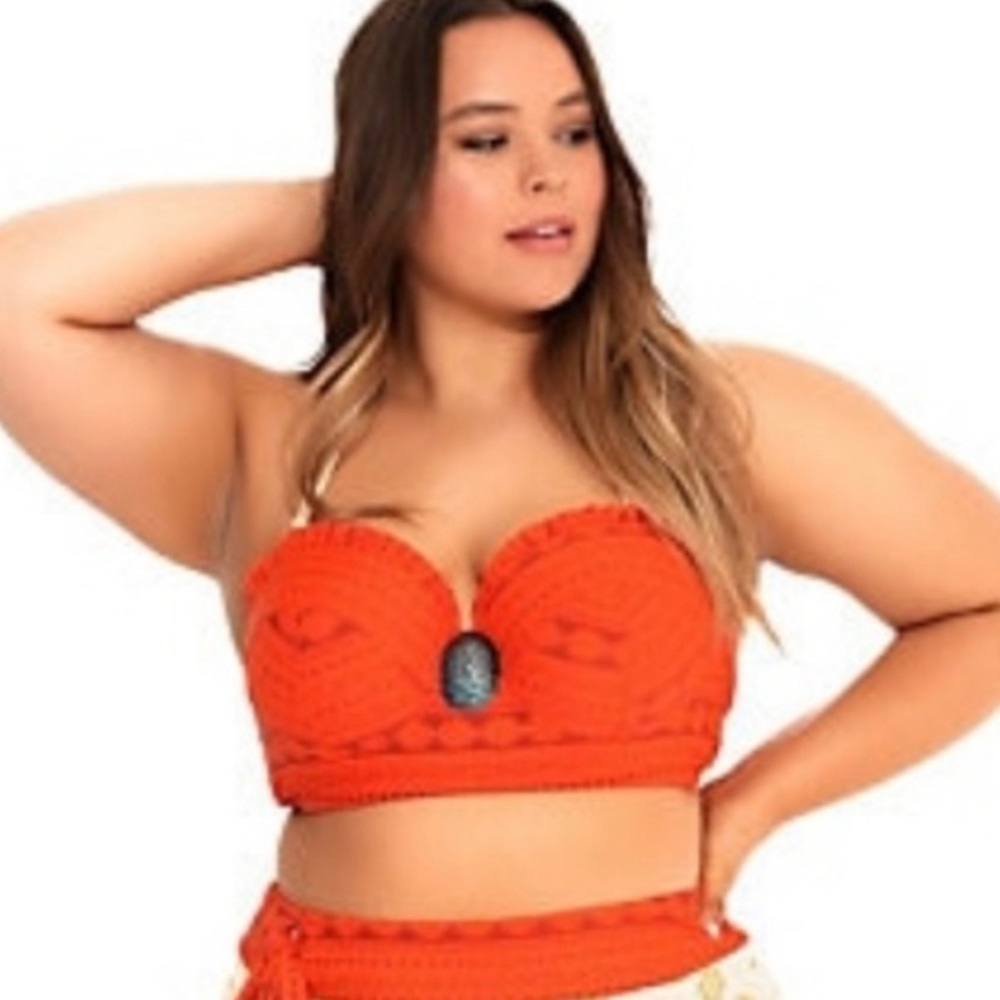 Torrid Moana swim top